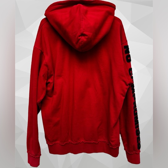 GASP Distressed Hoodie Size L - Picture 3 of 6